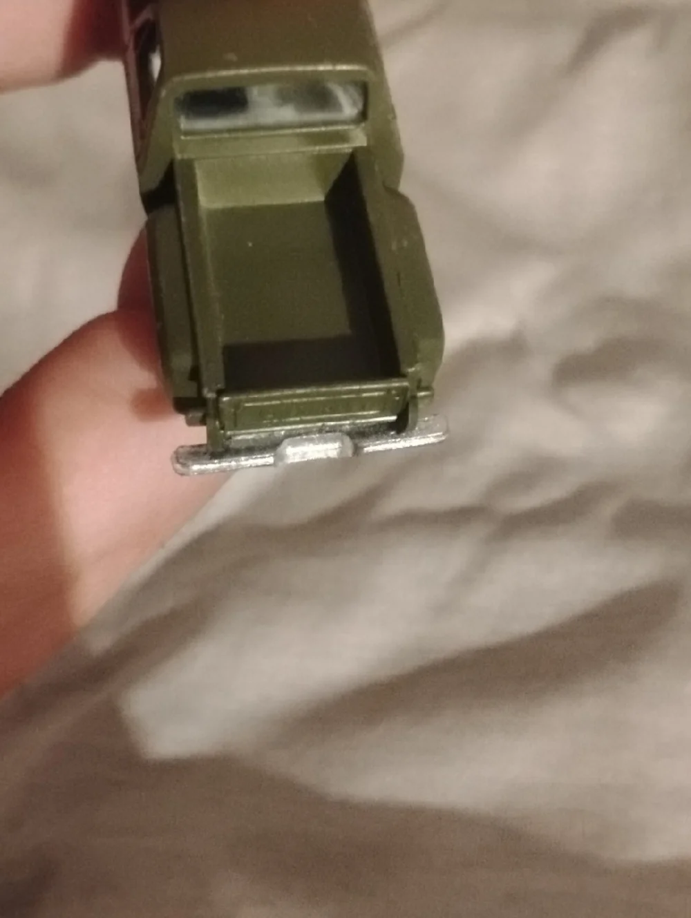 Green U.S. Army Toy Chevy Step side